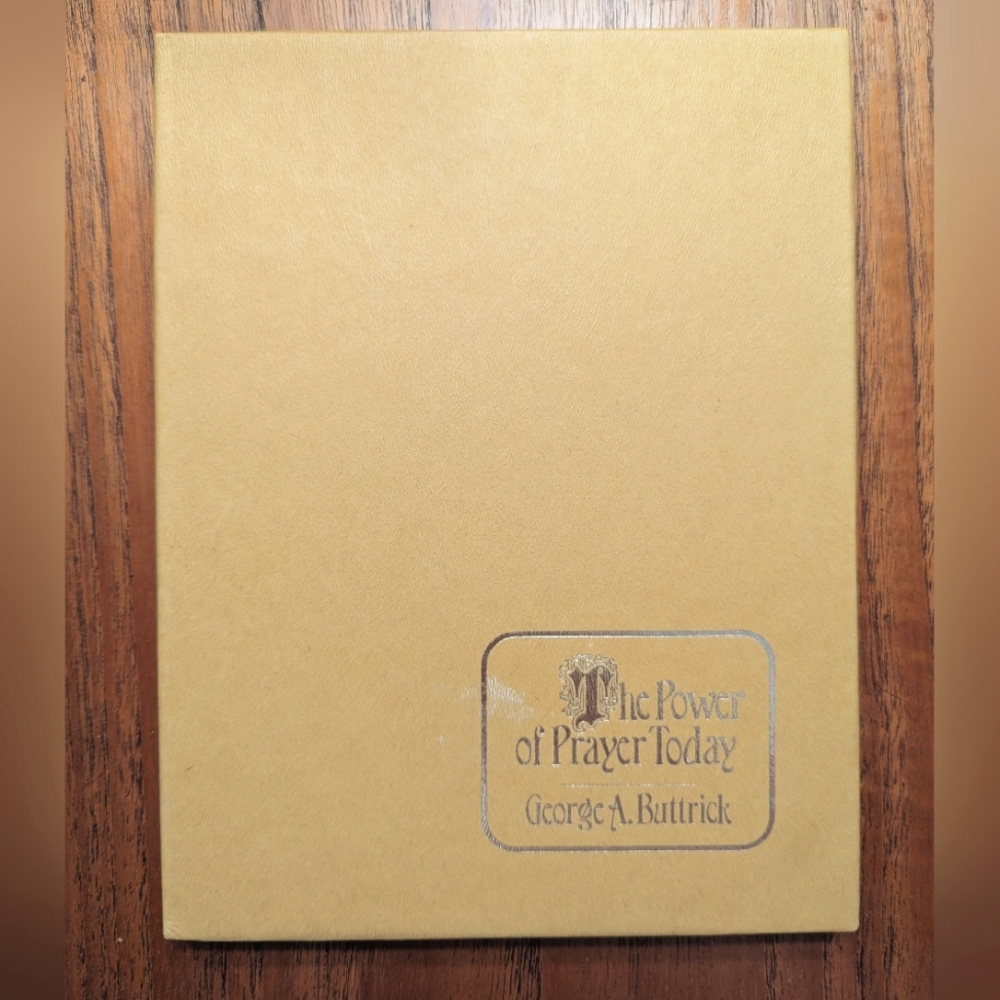 The Power of Prayer Today by George A. Buttrick Presentation Copy In Box